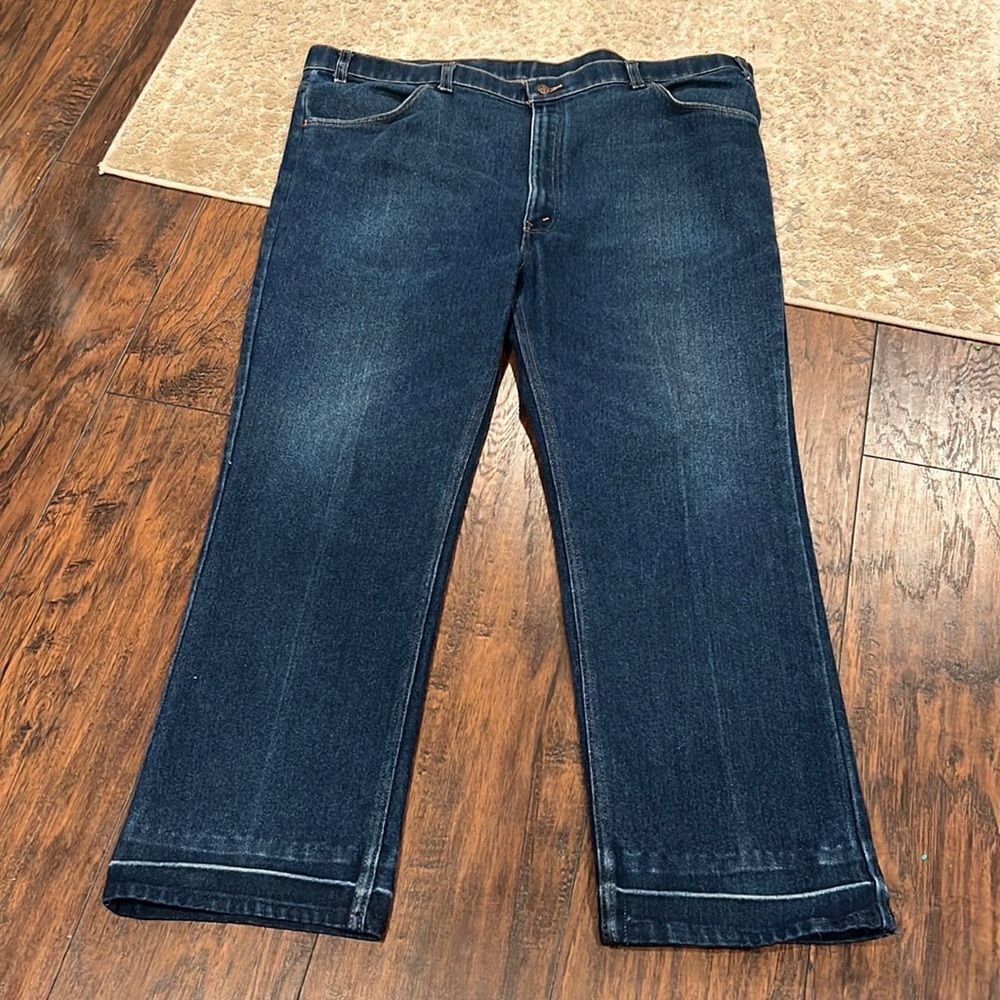 VTG Levis Jeans Size 36 With A Skosh More Comfort Straight black Tab 29 inseam